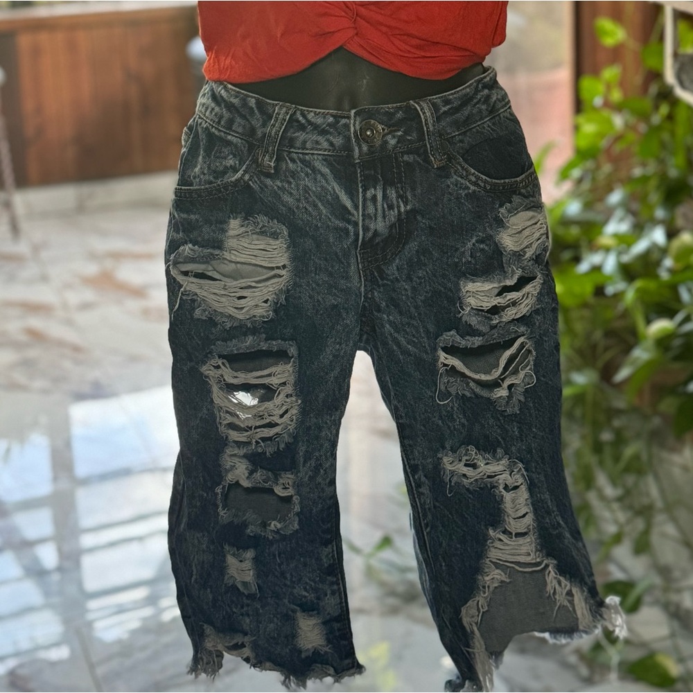 Distressed Jeans